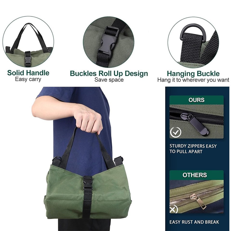 Roll Up Tool Storage Bag