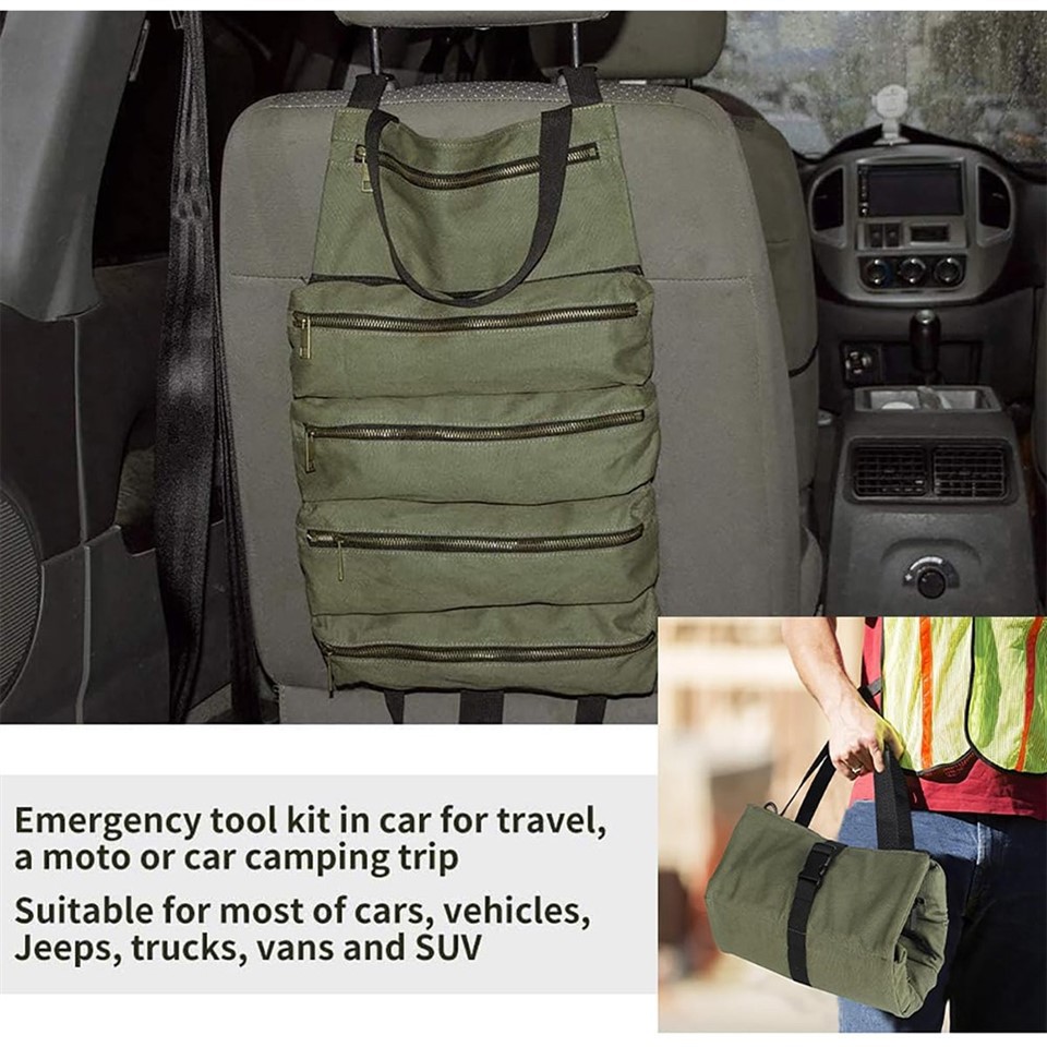 Roll Up Tool Storage Bag